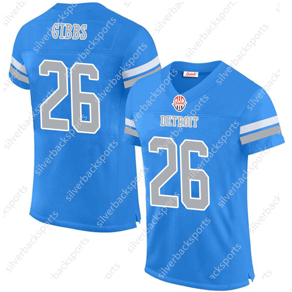 Women/Men/Youth Cuatom 97 Adan 73 Jackson 32 D'Andre Swift 70 Dan Skipper 88 T.J. Hockenson 58 Penei Sew All ed Name Any Number Football Jersey T