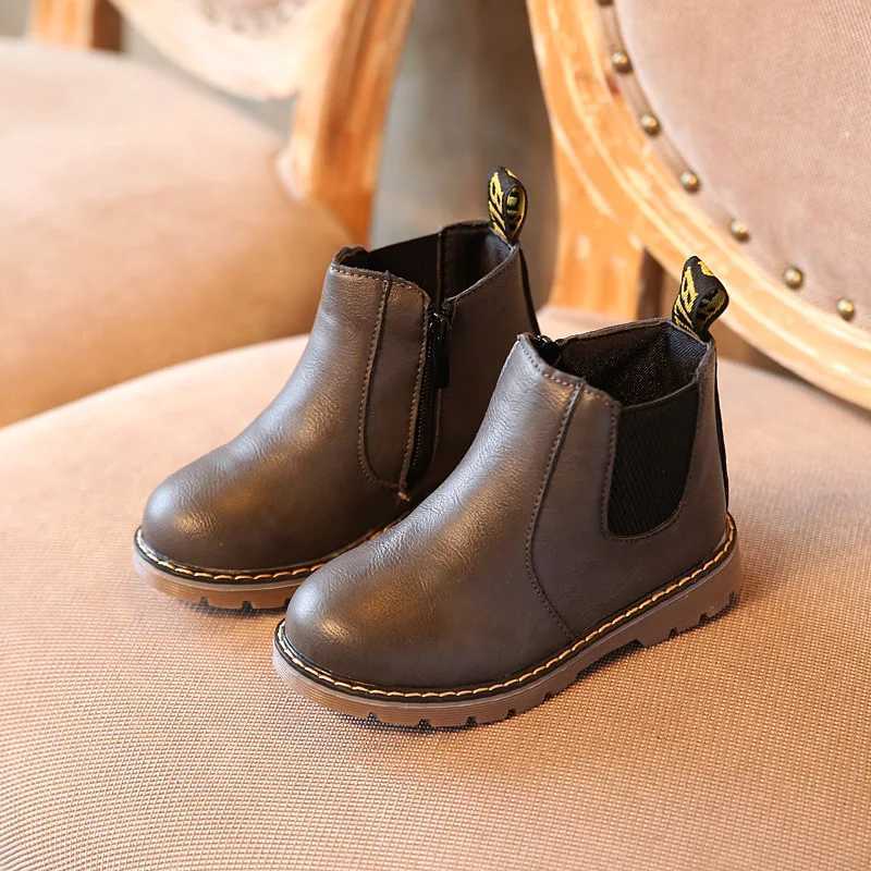 High Quality Childrens casual boots non slip wearresistant childrens shoes handsome and fashionable baby shoes warm shoes girls shoes boys soft soled 