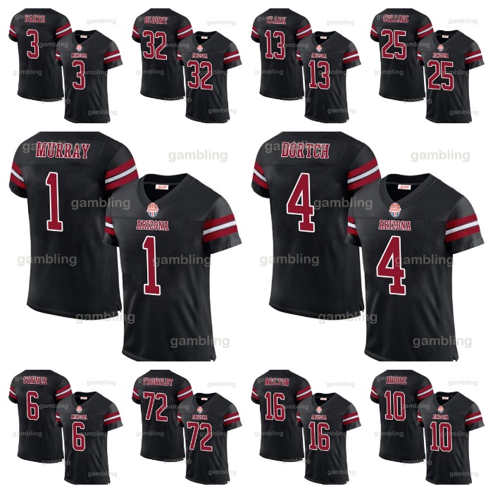 Kyler Murray Marvin Harrison Jr. Football Jersey McBride Budda Baker JJ Watt James Conner Trey Benson P Johnson Jr Larry Fitzgerald Darius