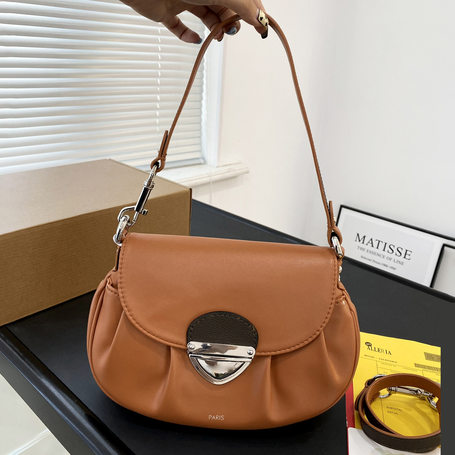 Top quality Womens Trendy Leather handbags Pleated Designer Dumpling Evening Bag tote bag Fashion Hobos Shoulder Underarm bags