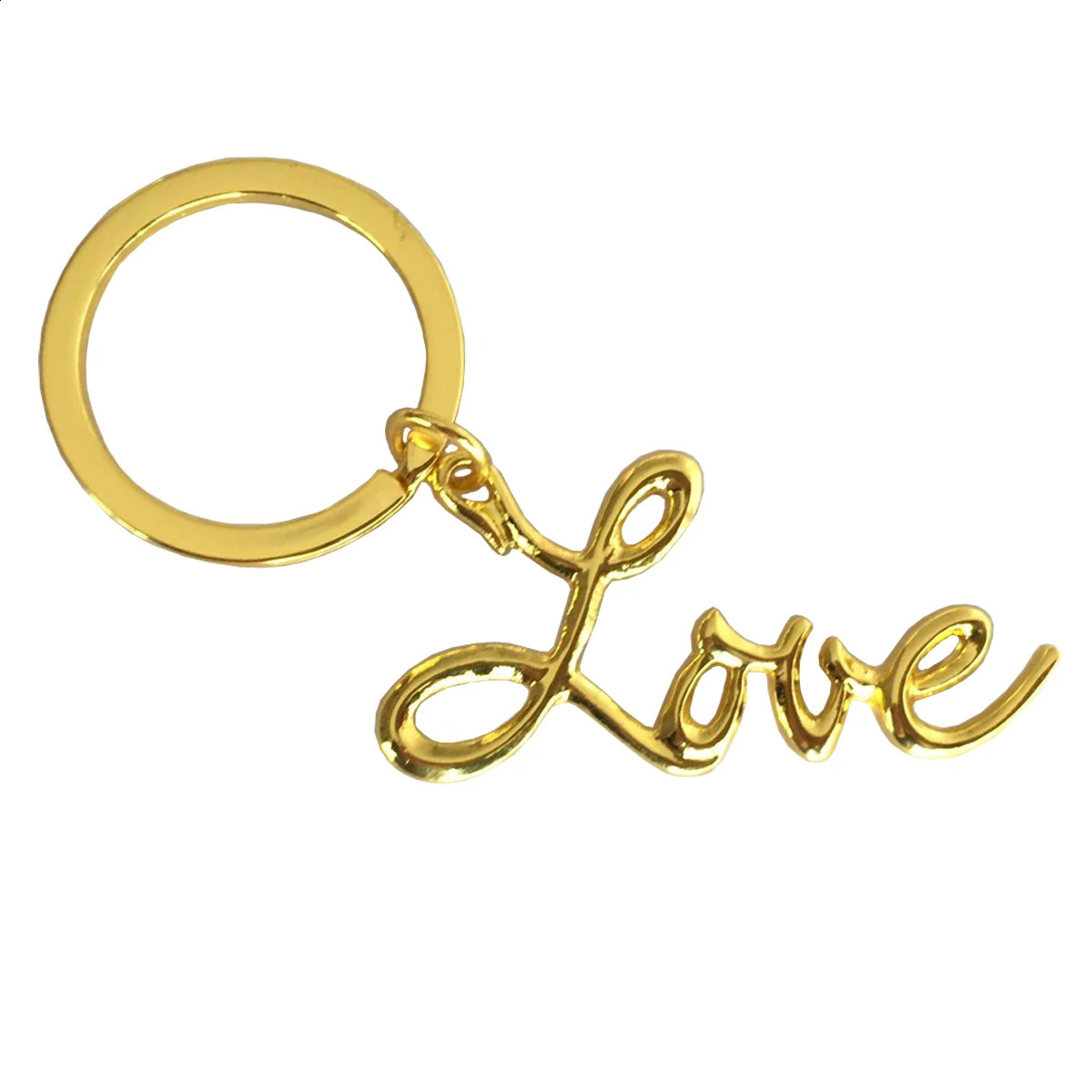 Friend Gift for Girlfriend and Lover Letter Love Keychain 240923
