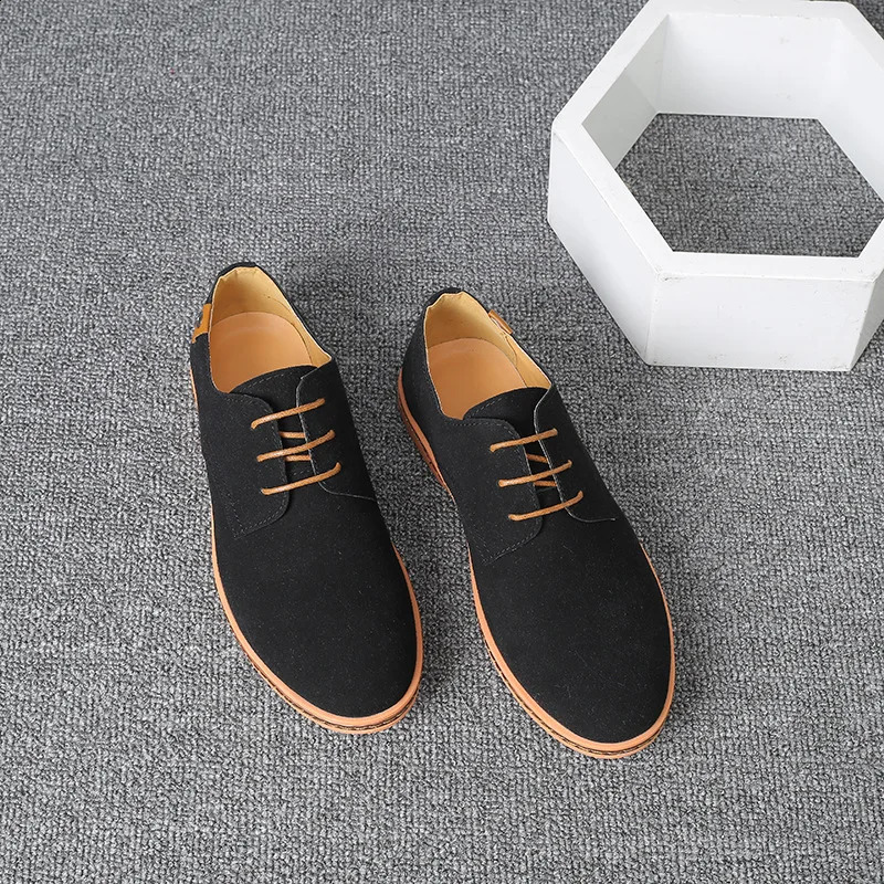 Casual Lace Up Classic Business British Men 2024 Summer Oxford Shoes for Male Black Flat Footwear Size 240906