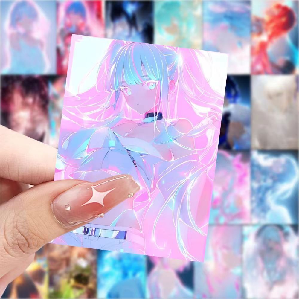 Original Collectible Miniature Flash Cards Featuring Animated Characters