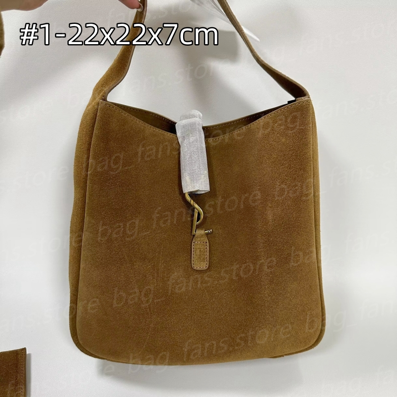 10A Premium Designer handbags Women Suede Crossbody Bags with Gold Logo Frosting Chain Leather Bag Christmas Gifts