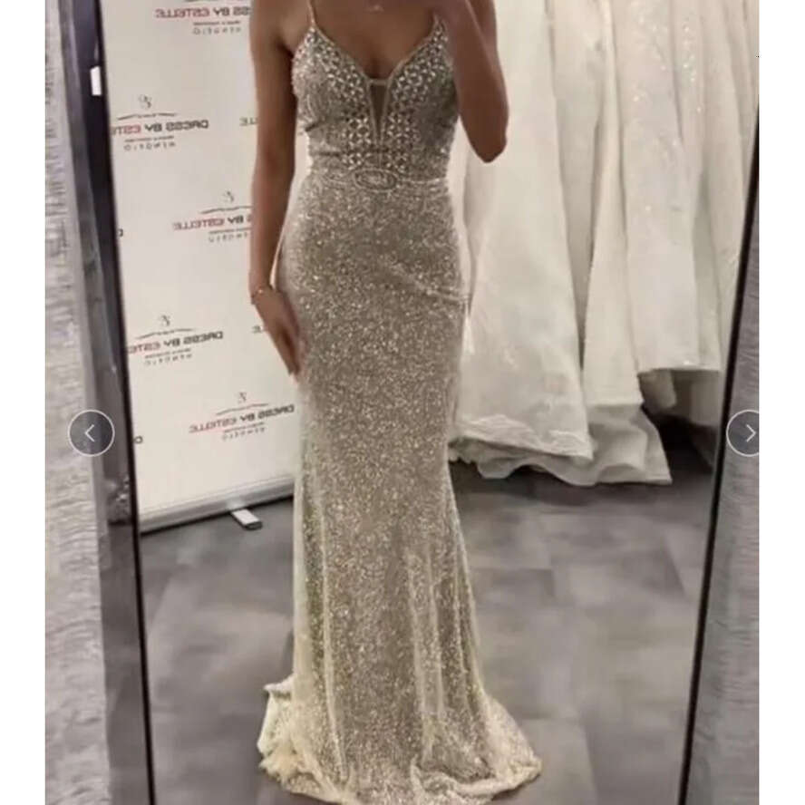 Ocn Special Ebi Aso K Beaded Crystal Evening Gown For Prom Birthday Engagement More