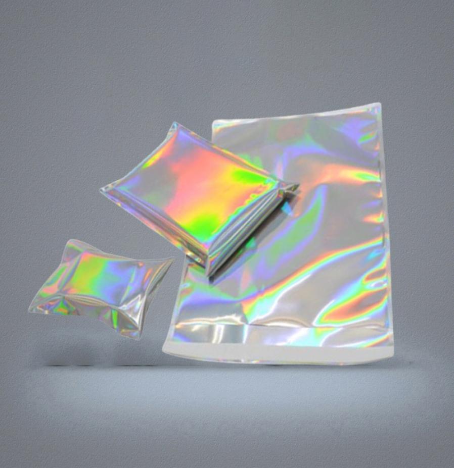 Laser Mailers Bags Rainbow Self Smell Proof Packages Envelope For Cell Phone Case Mobile Accessories Christmas Gift Express Storag