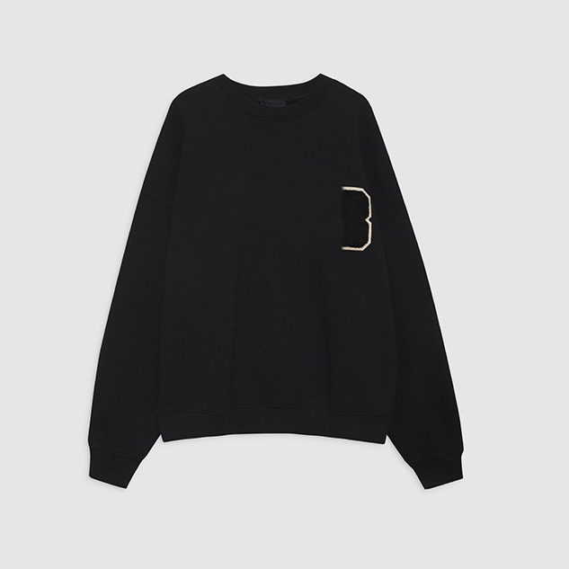 Aninely Bing Sweatshirt Knitted Crew Neck Sweatshirt Designer Women Trend Long Sleeved Hoodie Luxury Pure Cotton Hoodie Classic Letter Embroidered Sweatshirt C6f