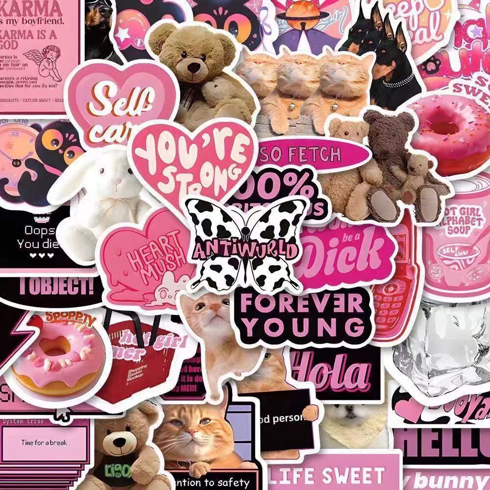 High-End Visual Appeal Irregular Stickers with Customization Feature for 2024