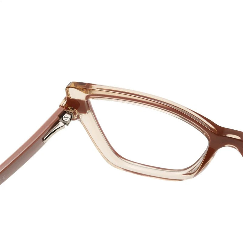 0-0.5-0.75 to -6.0 tea rack cat eye prescription glasses for low beam TR90 blue light blocker student Myopia Wonder 240924