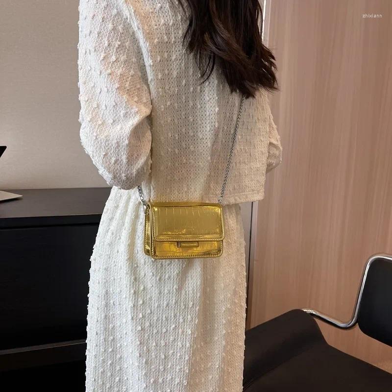 2025S designer Summer Sling - Chic Mini Square Crossbody Bag with Chain Strap Lightweight for Daily Use Handbag shoulder women bag crossbody bag