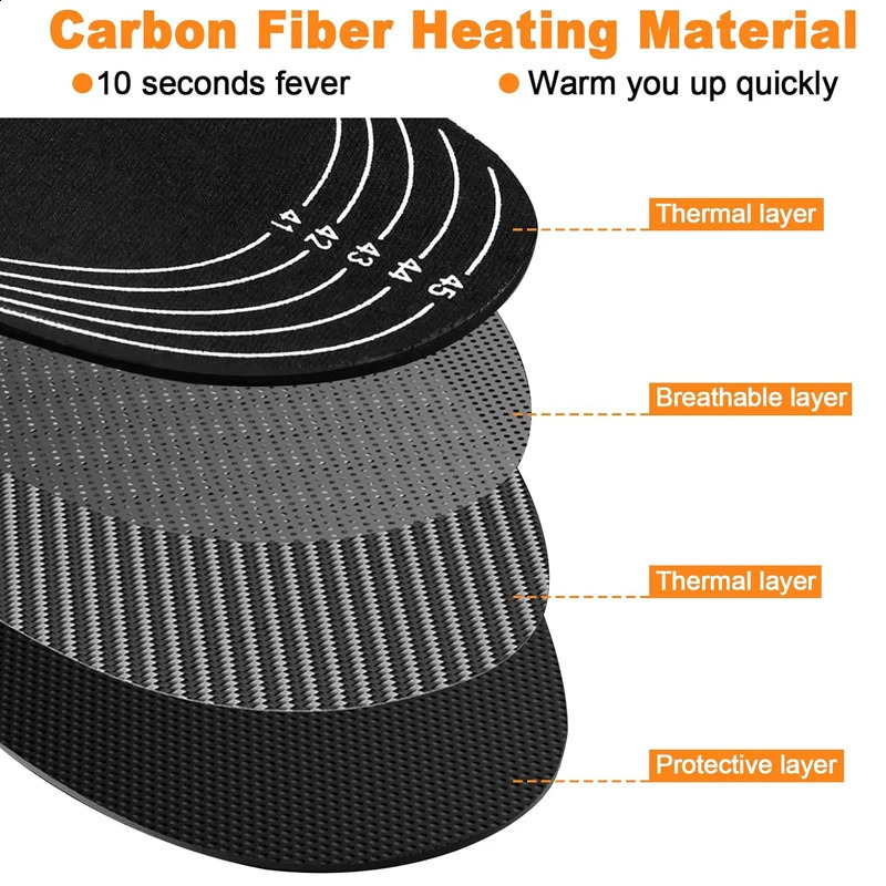 USB heating pad with adjustable temperature suitable for three-level foot heating pad suitable for winter outdoor sports and hiking warmth 240925