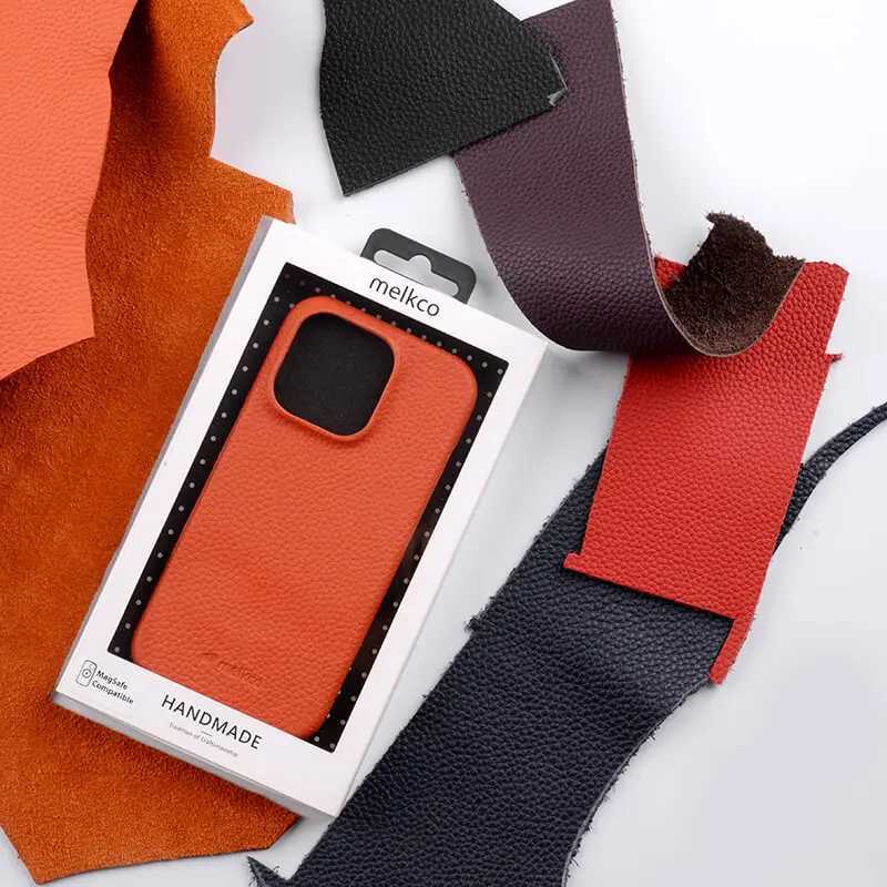Melkco Magnetic Genuine Leather for IPhone 16 16pro High-quality Cowhide Business Mobile Phone Protective Case M240927