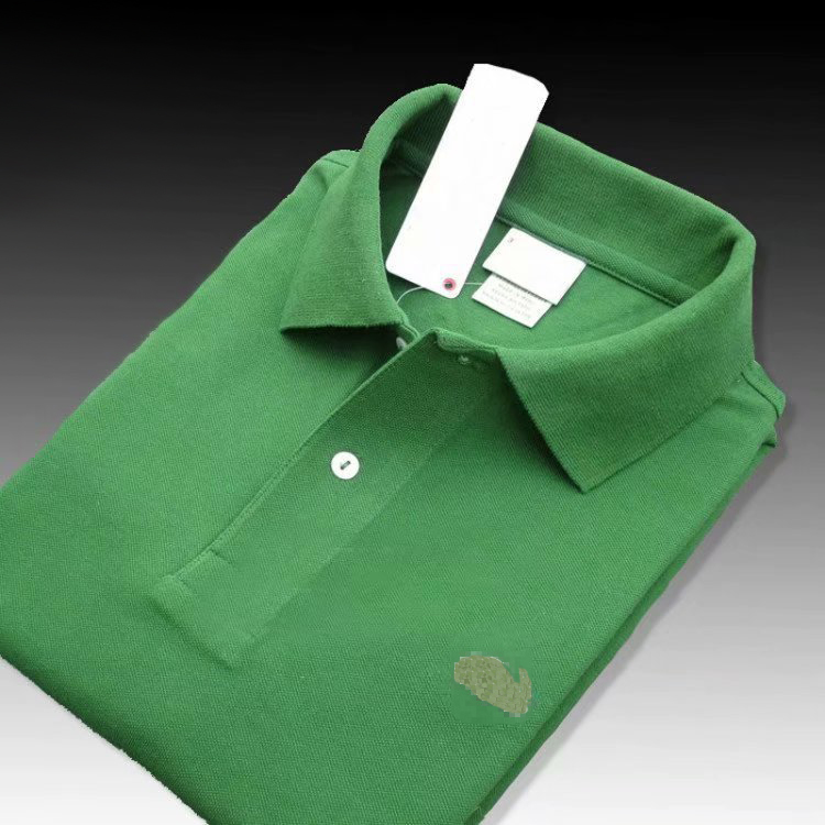 Solid Colored Men's Polo T-Shirt with Lapels - Short Sleeves, Easy Care Fabric & Plus Size Options