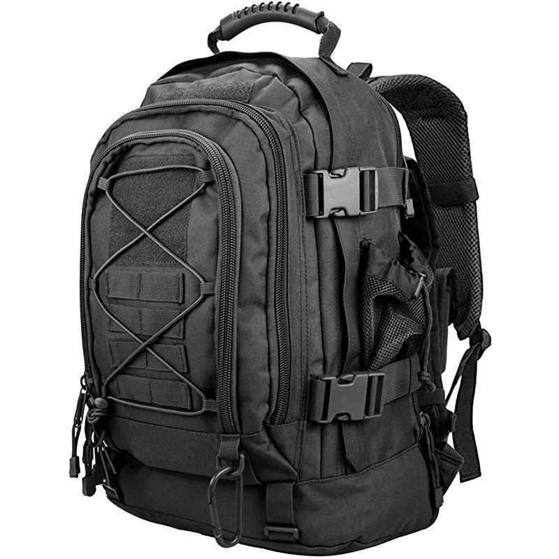 LQARMY 60L Military Tactical Backpack Army Molle Assault Rucksack Outdoor Travel Hiking Rucksack Camping Hunting Mochila Hombre Y240927