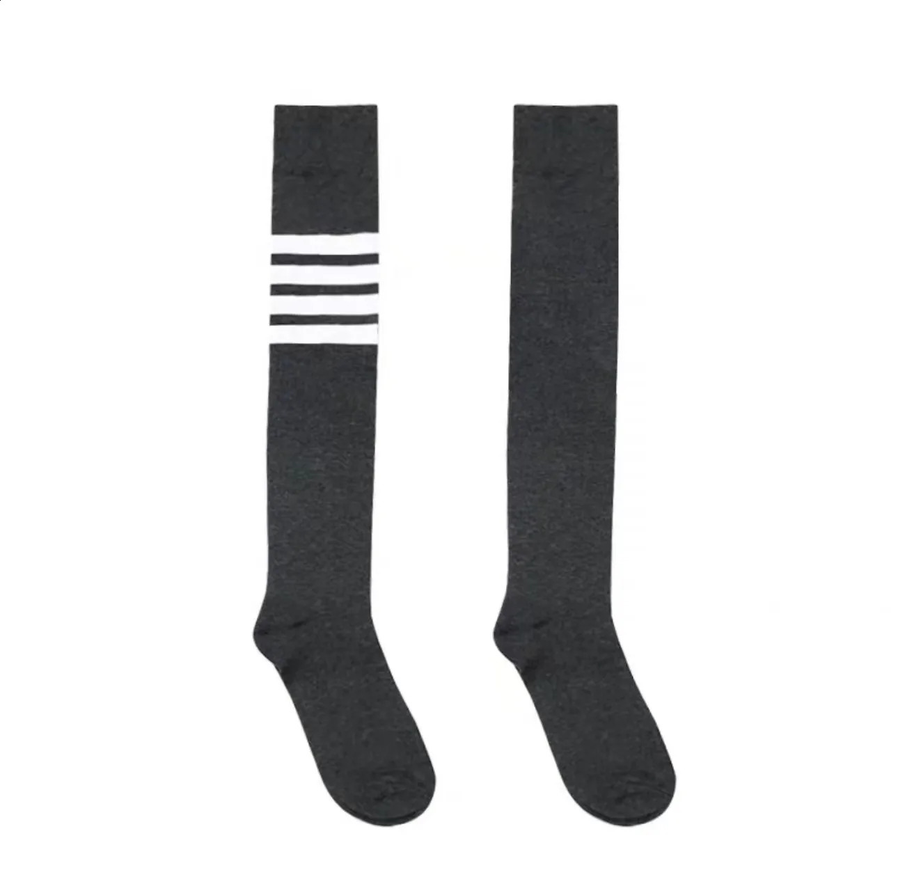 BirdTree 24.2% wool thick stock womens comfortable soft stripes warm air odor proof JK bottom socks autumn/winter P47985QC 240927 - view 5