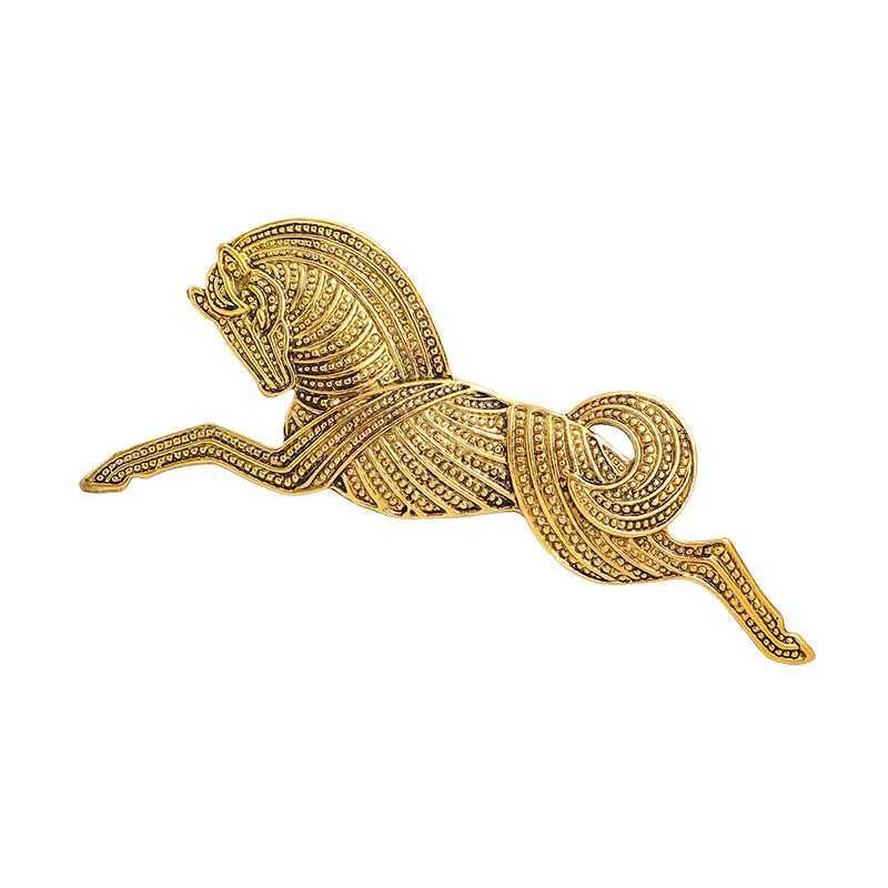 Womens retro horse chest fashion big animal chicken chest pin womens casual jewelry accessories retro brooch W240926