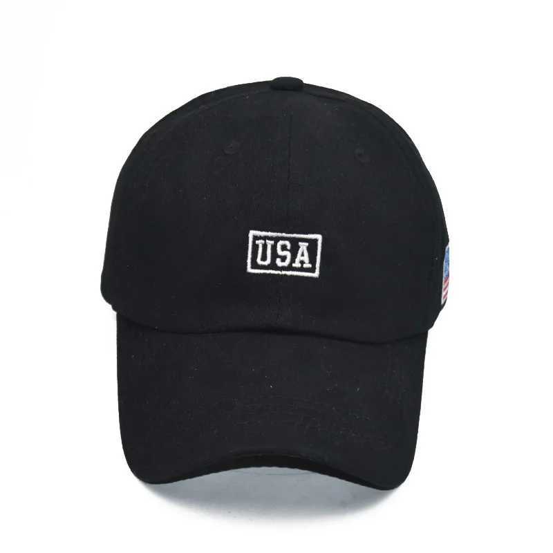FS White American Flag Baseball Caps For Men Brand Streetwear Hip Hop Cap Cotton Women Snapback Trucker Hats Bones Masculinos M240926