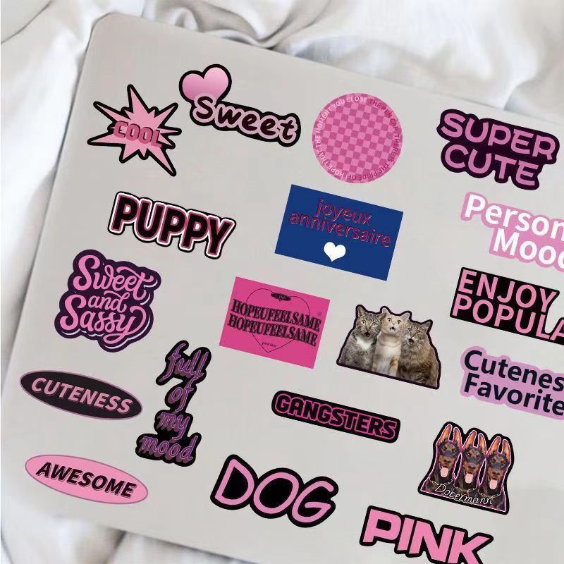 High-End Visual Appeal Irregular Stickers with Customization Feature for 2024
