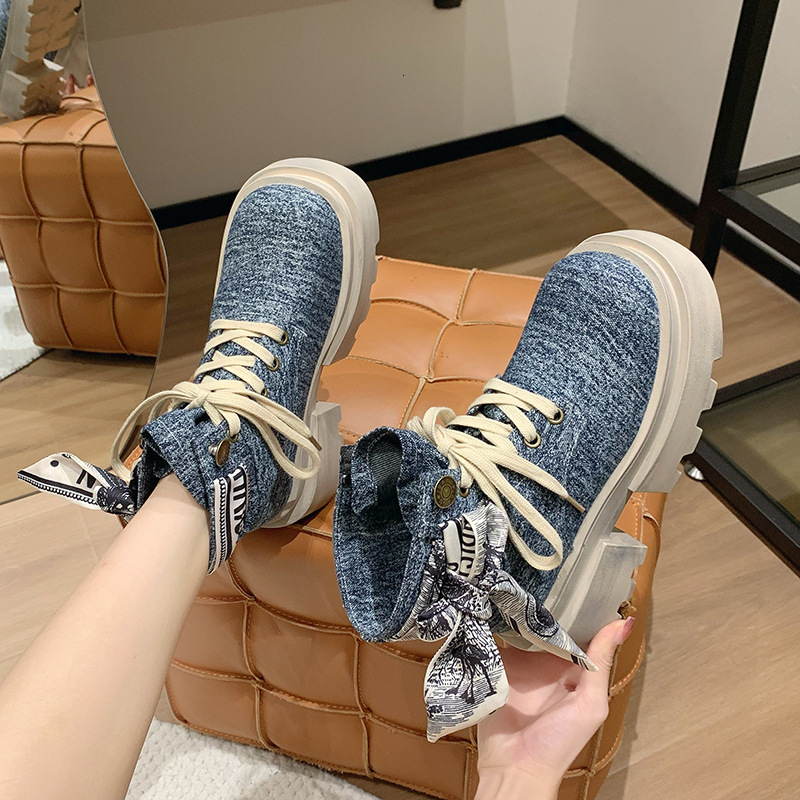 Ddmysports Martin Women S Autumn Winter Warm Mid Tube Straw With Eel Eight Increase Versatile Commuter Strap Boots Outdoor Shoes