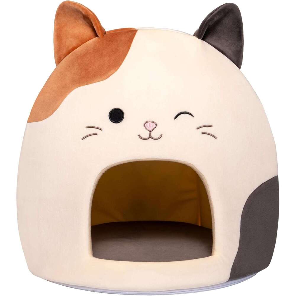 Animal Rescue Donation Squishmallows Original 16 Inch (approximately 40.6 Cm) Cam The Cat Cave - Ultrasoft Official Jazwares Pet Bed Suitable For Dogs
