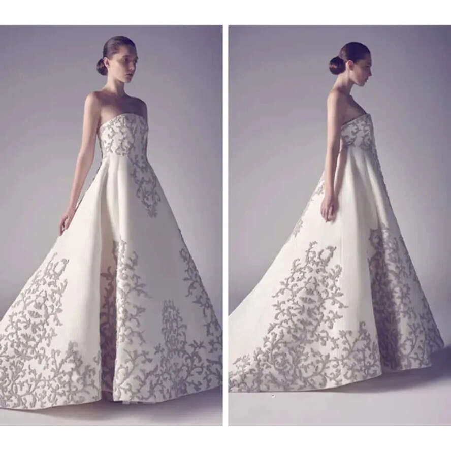 Dresses Studio Elegant E A Ashi Prom Bateau Neck Top Quality Lace Applique Or Length Celebrity Evening Gowns Custom Made Pplique shi pplique vening
