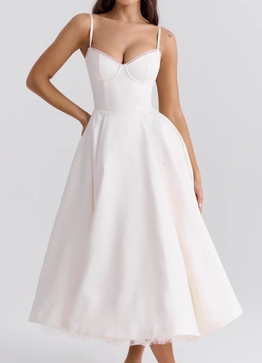 European and American style 2024 summer new women's fashion double-layer lace suspender sexy slim fit black fungus edge dress for women designer