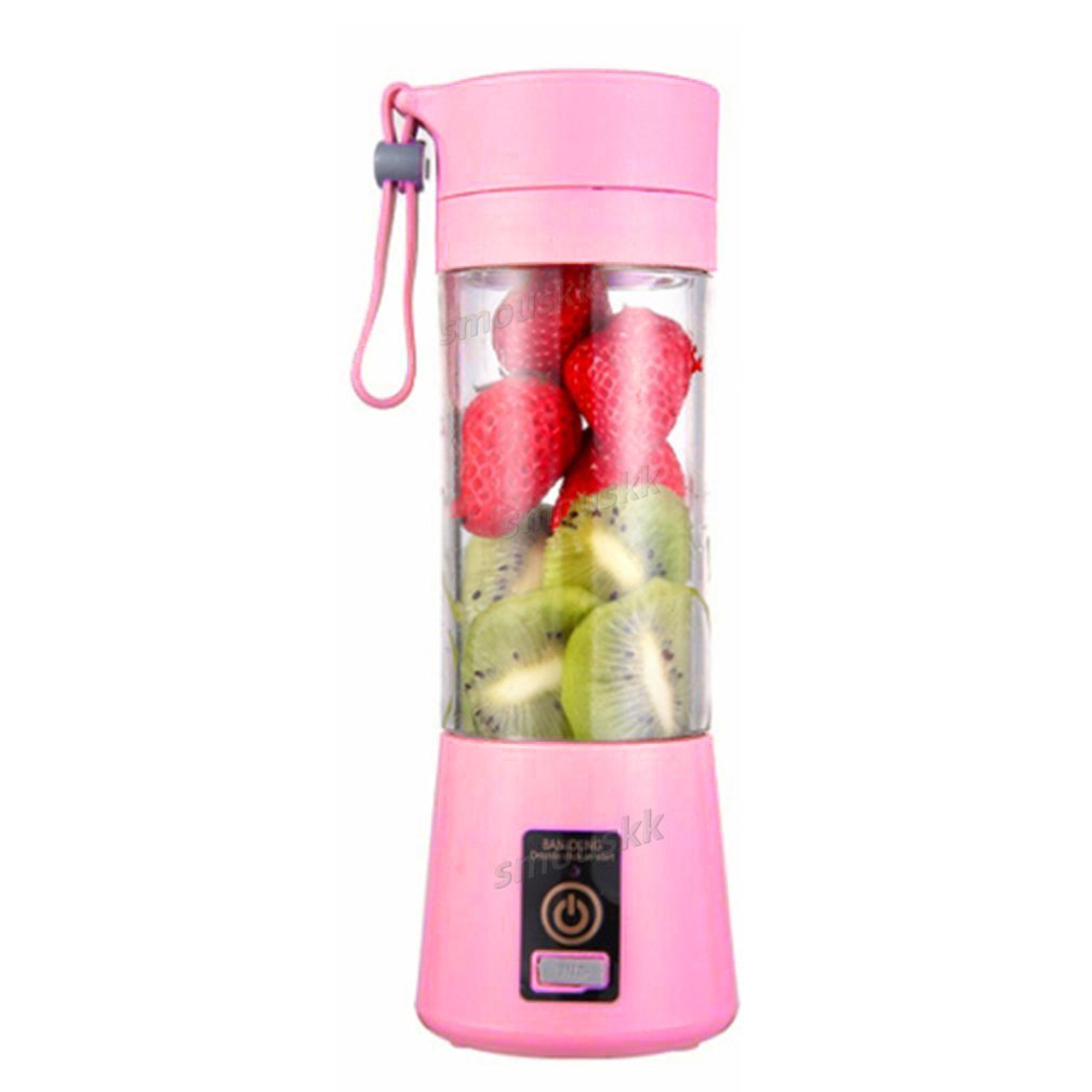 New 380ML USB Household Small Whirlwind Juicer Electric Juicer Cup Juice Cup Mini Food Processor Personal Blender Juice Blenders