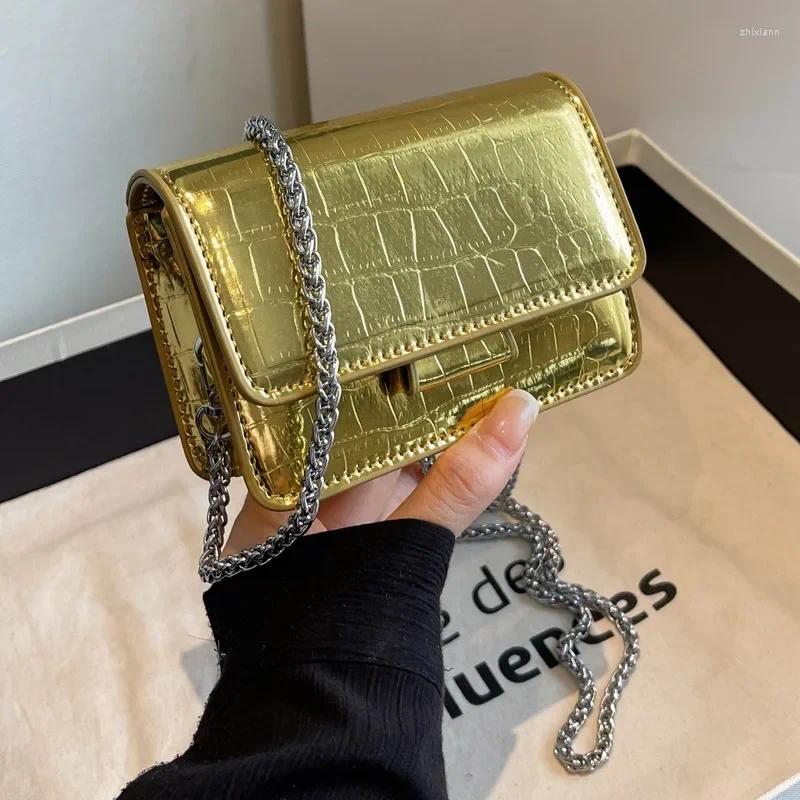 2025S designer Summer Sling - Chic Mini Square Crossbody Bag with Chain Strap Lightweight for Daily Use Handbag shoulder women bag crossbody bag