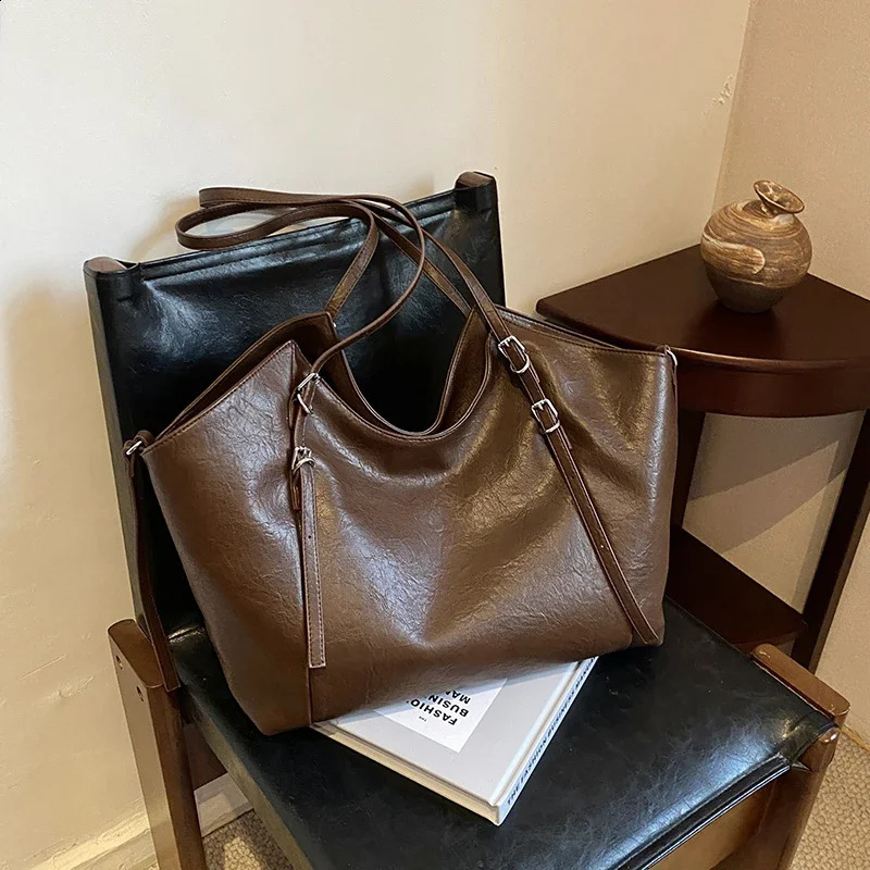 Large Size Shoulder Bag Ladies Hand Bags Tote Womens Shopper 2024 Trend Bolsaa De Mujer Shopping Purse 240925