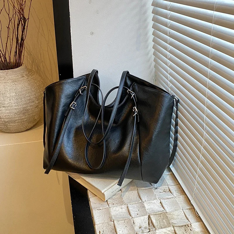 Large Size Shoulder Bag Ladies Hand Bags Tote Womens Shopper 2024 Trend Bolsaa De Mujer Shopping Purse 240925