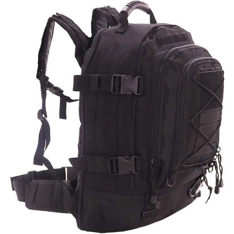 LQARMY 60L Military Tactical Backpack Army Molle Assault Rucksack Outdoor Travel Hiking Rucksack Camping Hunting Mochila Hombre Y240927