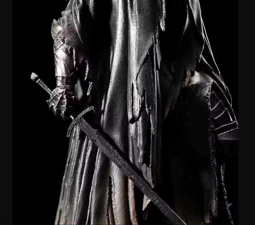 Action Toy Figures Lord Of The Rings Nazgul Ringwraith Figure Witch King Of Angmar Action Figurine Lotr 26cm Pvc Gk Statue Model Collectible Toys In B