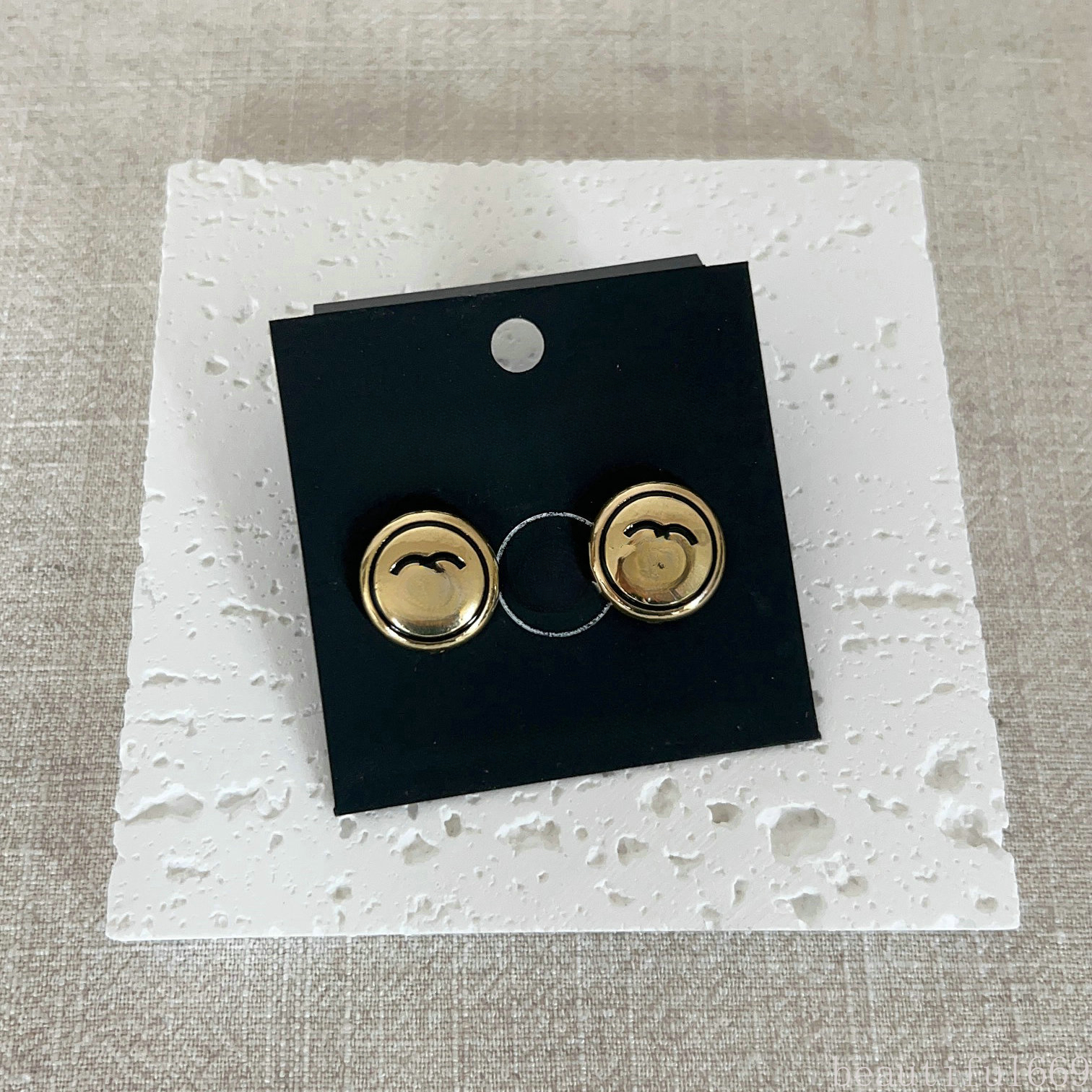 Designer Earrings Woman Stud Brand Gold Pearl Dia Earring Jewelry Accessories Gift