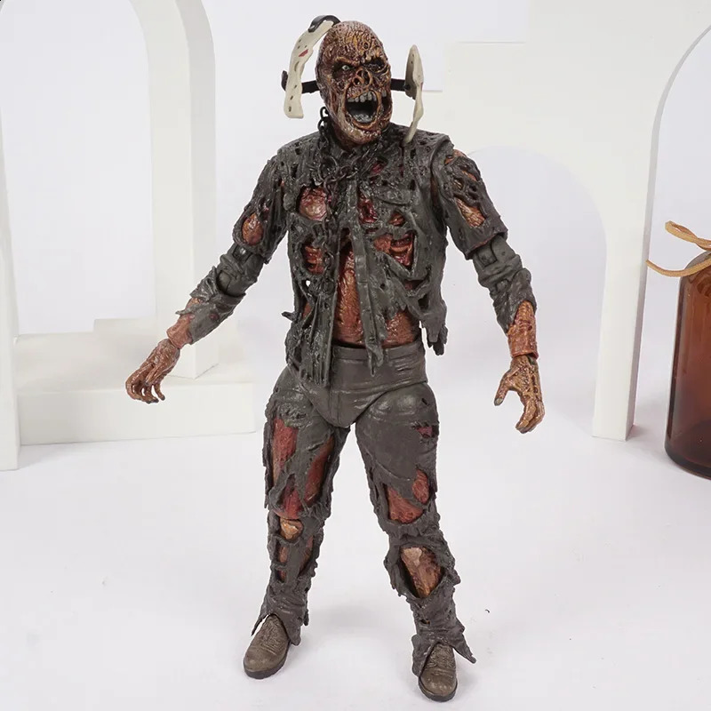 NECA Friday Jason Voorhees Classic Horror Movie PVC Action Character Model Doll Toy Gift 240923
