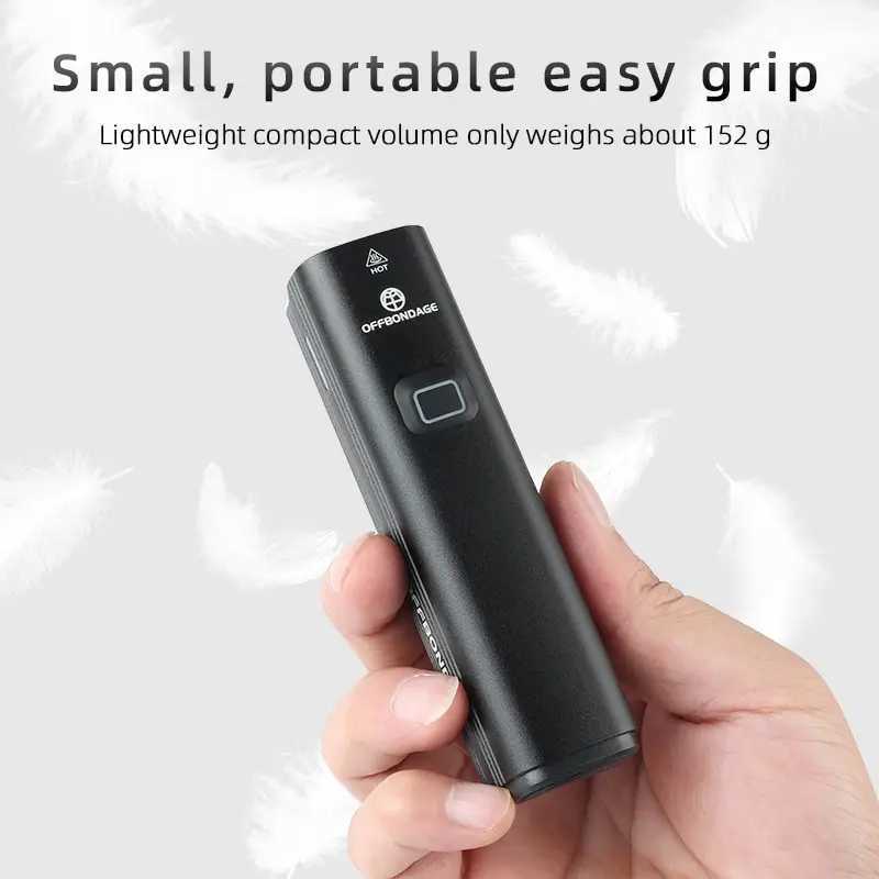 Offbondage bicycle light 1000Lumen bicycle headlight power pack flashlight handle USB charging MTB road highlight Y240921