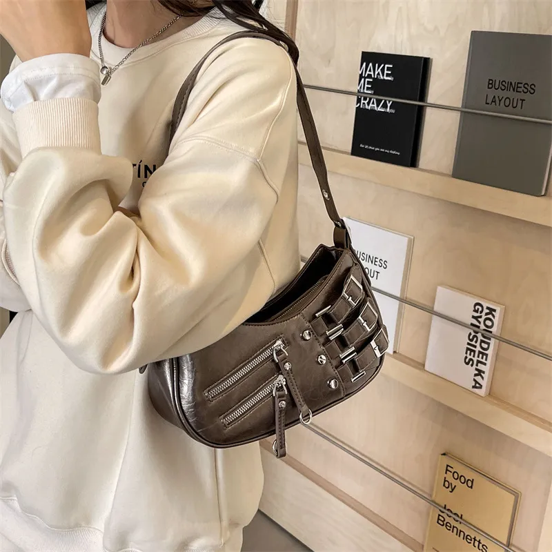 Women Bag Shoulder Bag Handbag Fashion Versatile Armpit Bag Korean Version