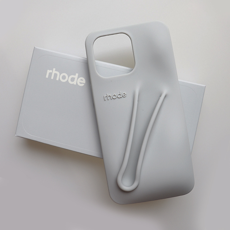 rhode phone case Lipstick Case iphone 16 pro max cases Lip Gloss Lipstick Lip Balm 3D Make-Up Silicone Phone Case for iPhone 15 14 13 Holder Cover Sil