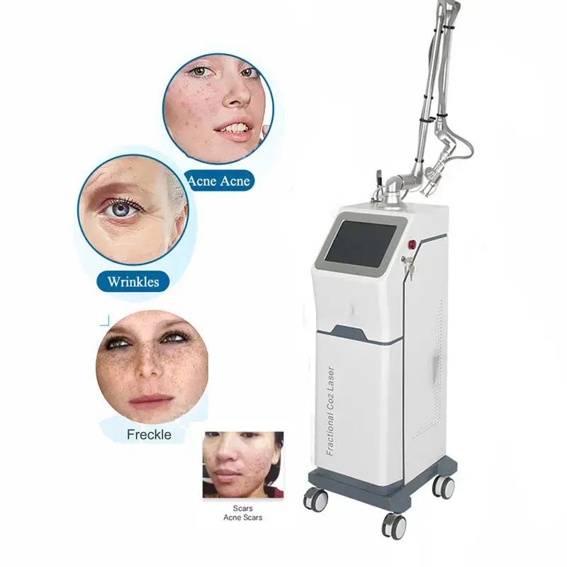 Vertical Fractional Co2 Laser Device Co2 Fractional Tightening Laser Acne Scar Removal Machine For Clinic