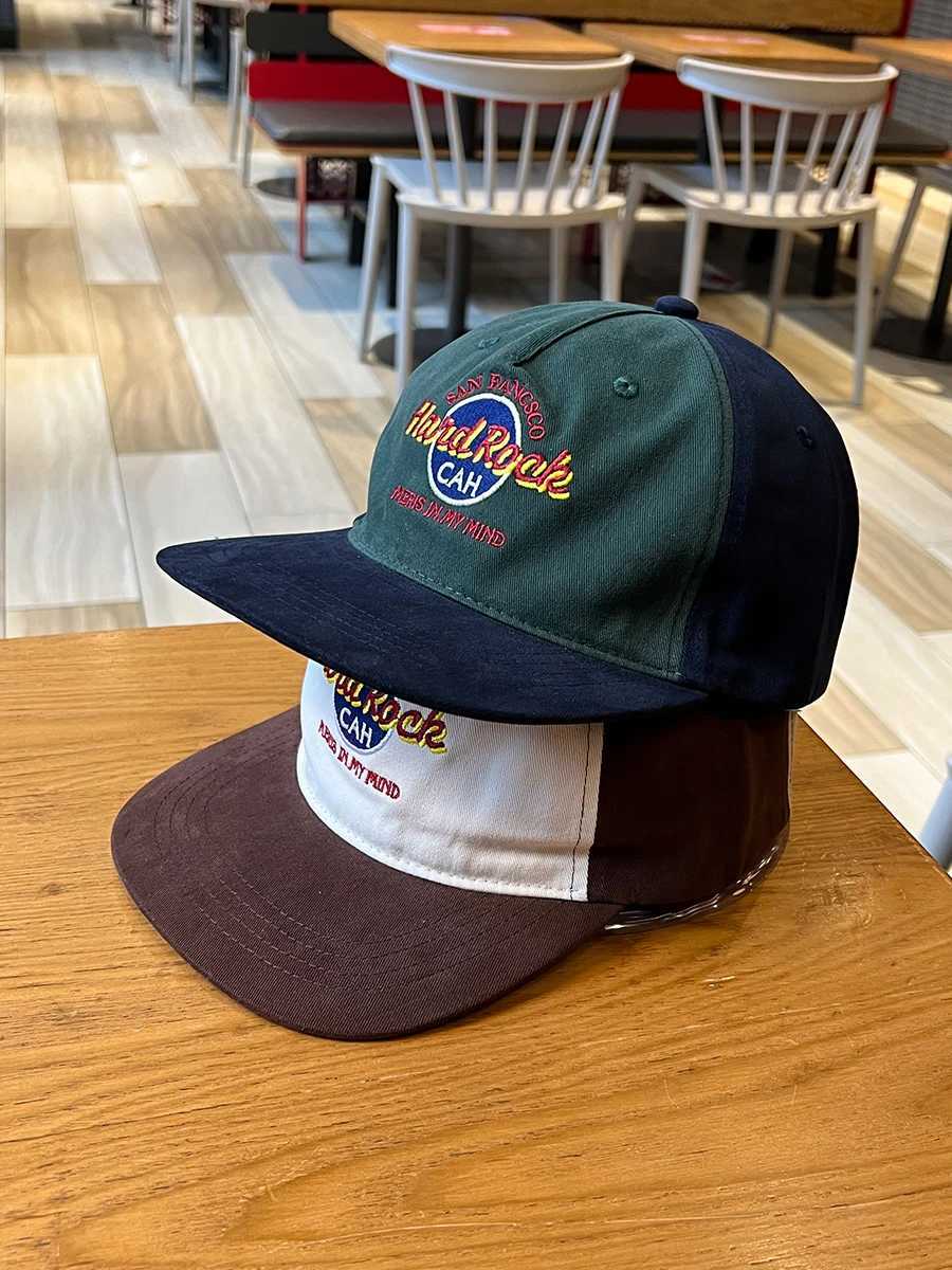 All-Match Flat Brim Peaked Cap Mens Korean Style Assorted Colors Retro Hip Hop Soft Top Baseball Cap Women M240926