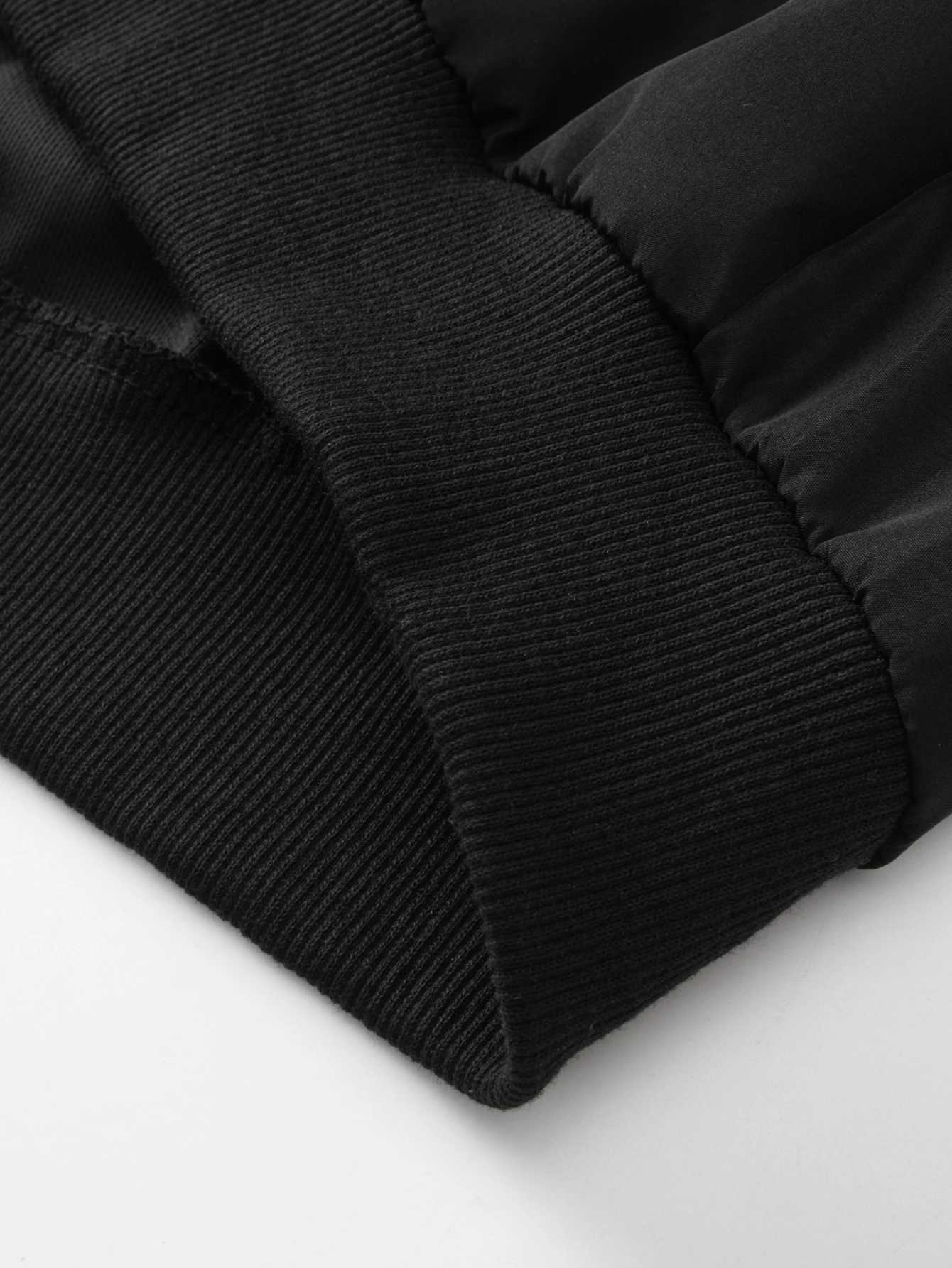 20245 Spring and Autumn New Baseball Collar Short Loose Solid Color Jacket Mens Business Casual Thin Coat Trend XJ250621