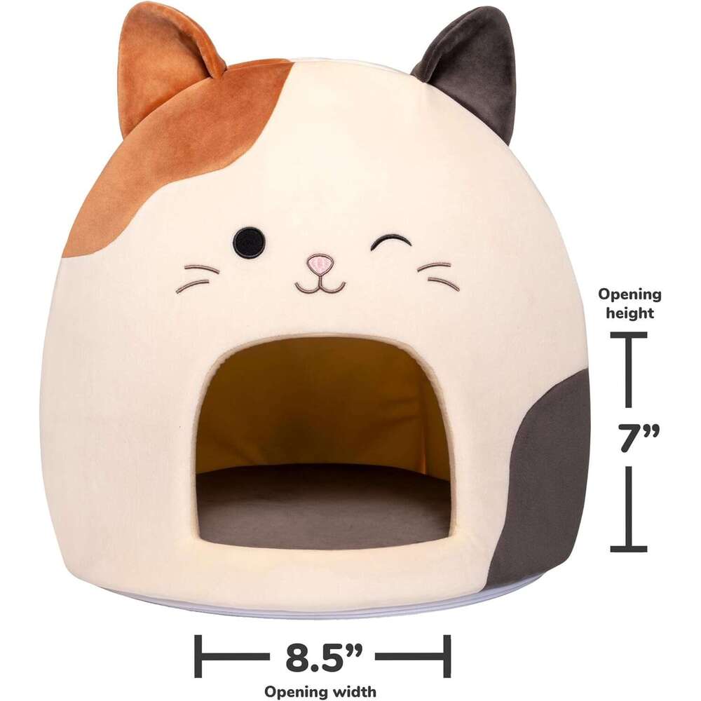 Animal Rescue Donation Squishmallows Original 16 Inch (approximately 40.6 Cm) Cam The Cat Cave - Ultrasoft Official Jazwares Pet Bed Suitable For Dogs