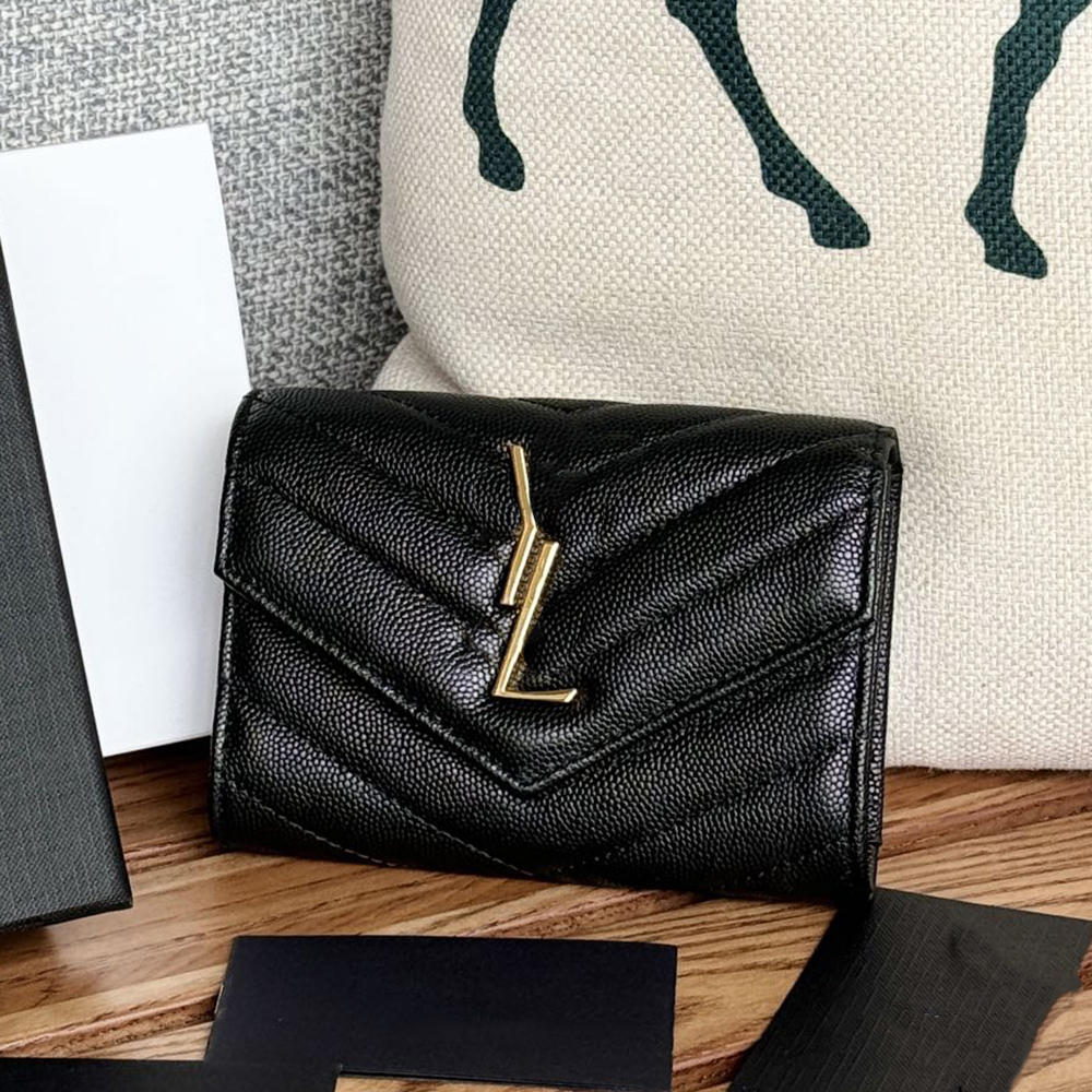 Wallets Designers Woman Card Holder Men Woman Bag Luxury High Quality Genuine Leather Caviar Cowhide Golden Hardware Cardholder Mini Bags Coin Pouch Card Wallet