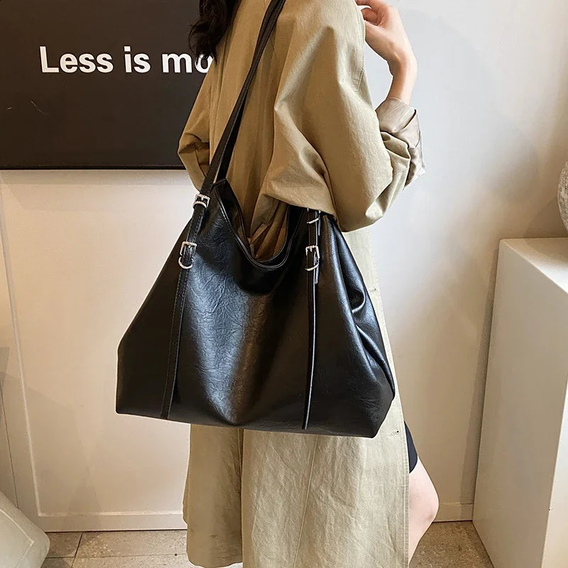 Large Size Shoulder Bag Ladies Hand Bags Tote Womens Shopper 2024 Trend Bolsaa De Mujer Shopping Purse 240925