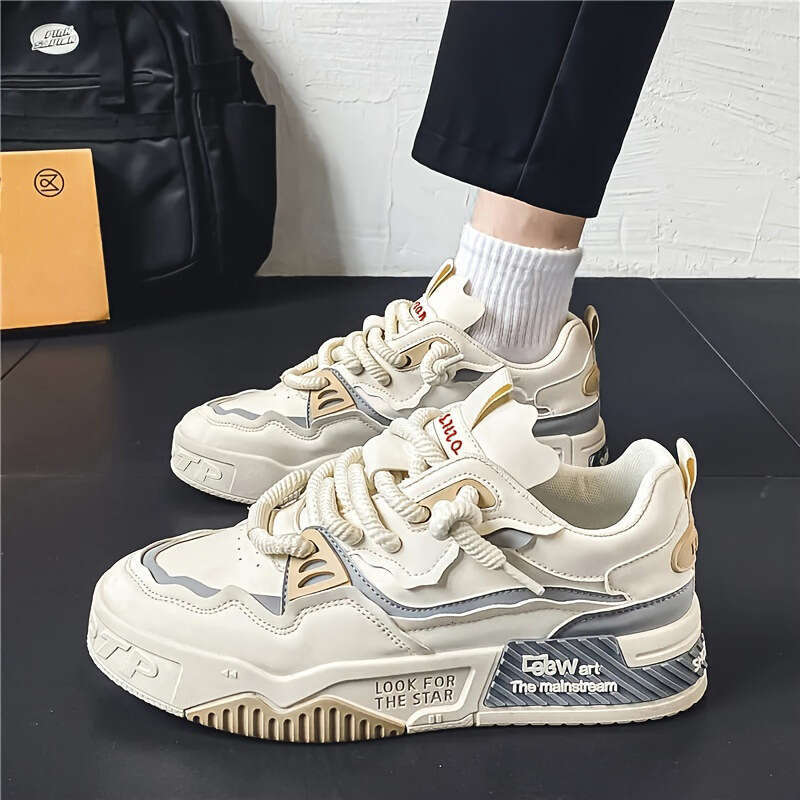 Large Size Men's Shoes 2024 New Foreign Trade Special Funds Leisure Sports Designer Shoes Men's Thick Sole Height Increasing Leather Surface