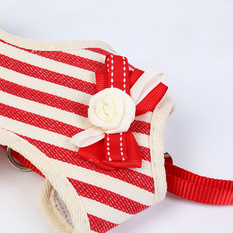 Harness And Leashes Pet Collar Leash With Handbag Soft Dog For Small Medium Dogs Poodle