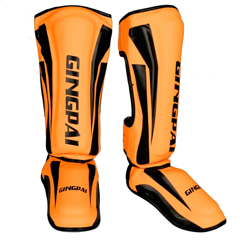 Youth/Adult s MMA Boxing Shin Guards Instep Kickboxing Ankle Support Equipment Karate Protectors Sanda Muay Thai Leggings DEO 240914CJ