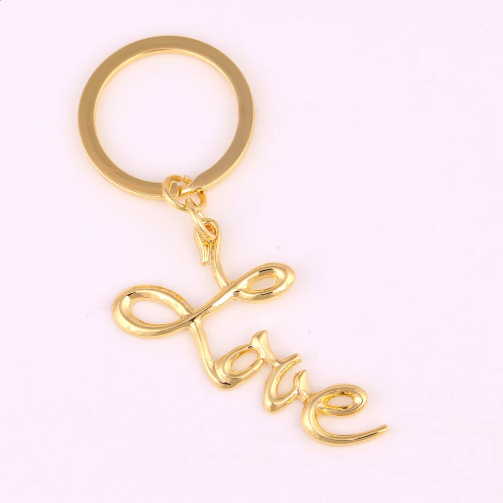 Friend Gift for Girlfriend and Lover Letter Love Keychain 240923