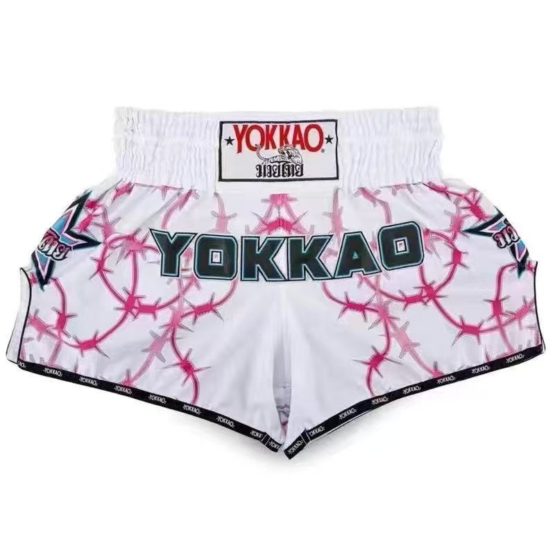 Men's and Women's Sanda Fight Training Running Sports Fitness MMA Boxing Shorts Custom Muay Thai Shorts