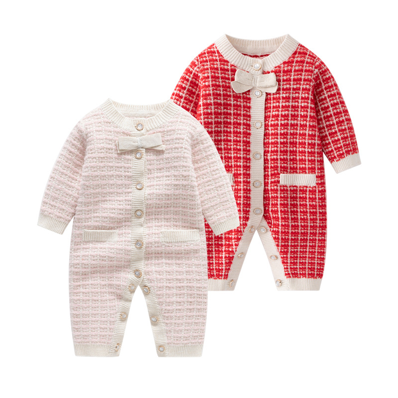 Rompers Baby Romper Newborn Jumpsuit Brand Letter Print Long Sleeve Jumpsuits 100 Cotton Comfortable Infants Girl Boys Clothing Correct Letters 024 mY