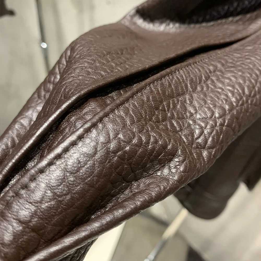 Womens Jacket Leather Oversized Womens Genuine Sheepskin Coat Womens Spring and Autumn Coat NL053 W240926